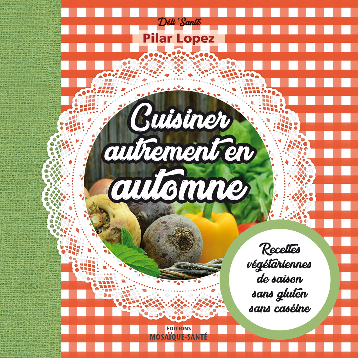 Des livres de recettes de cuisine végétariennes, de saison, sans gluten, sans caséine