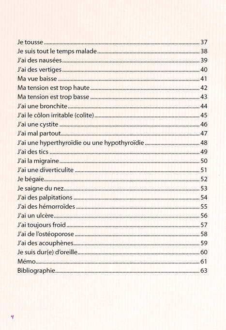 Mon cahier de réflexologie sommaire